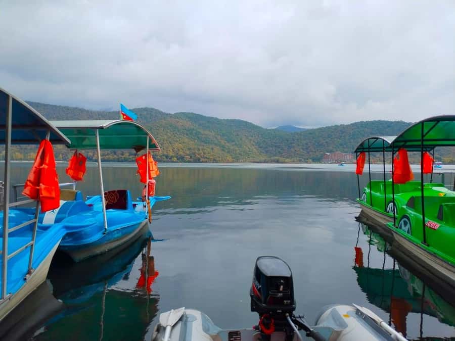 2 Days Shamakhi, Lahij, Gabala and Sheki Tour - Gabala: Nohur Lake, Tufandag and Seven Beauties