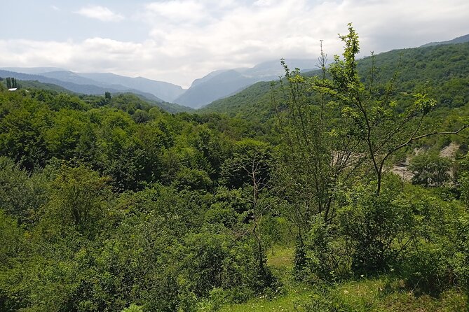 2 nights 3 days Gabala tour from Baku - Nohur Lake between three mountain peaks