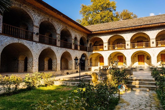 9 days Baku to Qabala - Sheki - Zaqatala - Sighnaghi and Tbilisi Private Tour - Sheki’s palace, caravanserai, and Kish church