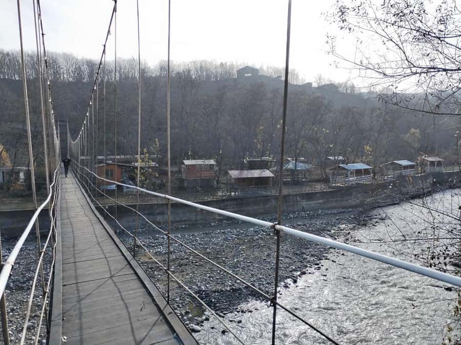 All Inclusive Private Guba Khinalug Day Tour - Qachrash Forest: streams, trees, and a short walk