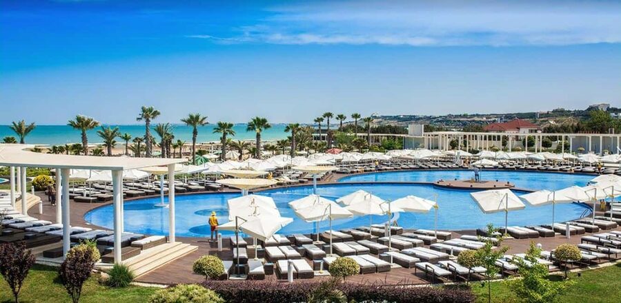 Azerbaijan Beach resort - Beach facilities for the slower hours