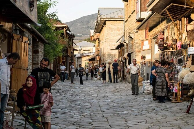Azerbaijan tour in 2 days/Sheki+Lahij+Gabala up to Georgia Border - Ismayilli and the 35-meter suspension bridge