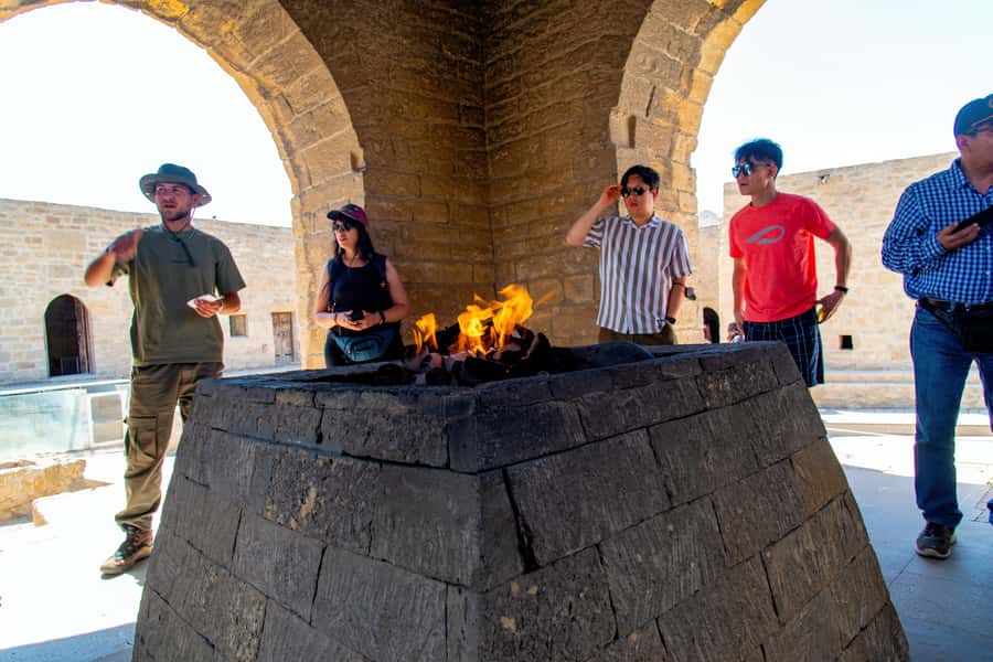 Baku: Atashgah Fire Temple & Burning Mountain Half-Day Tour - Key points to know before booking
