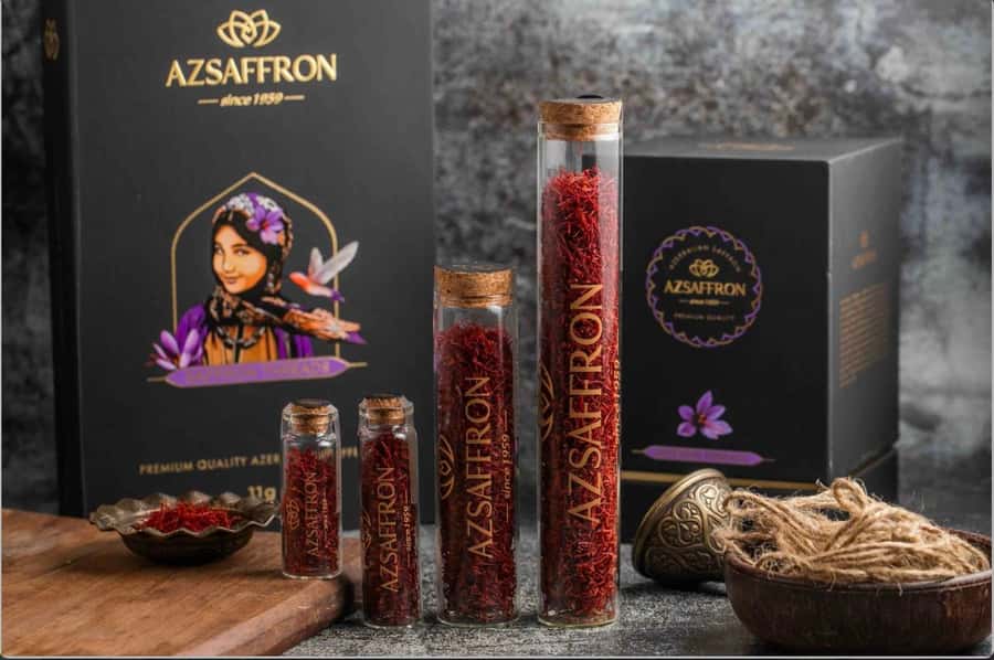 Baku: Boutique Visit with Saffron Tasting Experience - Entering the AZSAFFRON Boutique in Baku