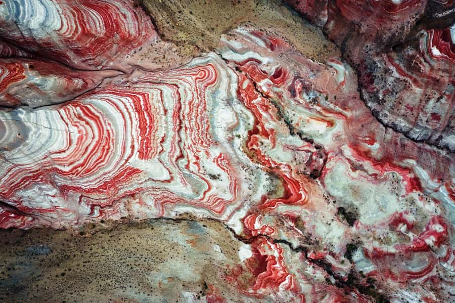 Baku: Candy Mountain, Pink Lake, Besh Barmag Dag and Mosque - Candy Cane Mountains and the final payoff