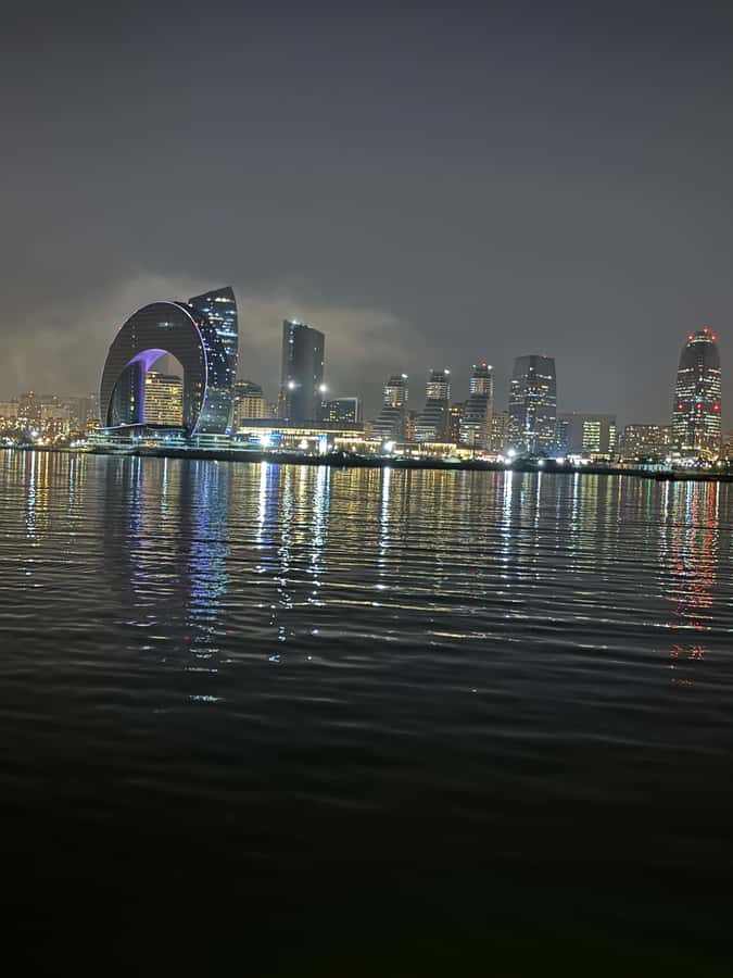 Baku: Caspian Sea Boat Tour with City Skyline Views - Key points at a glance