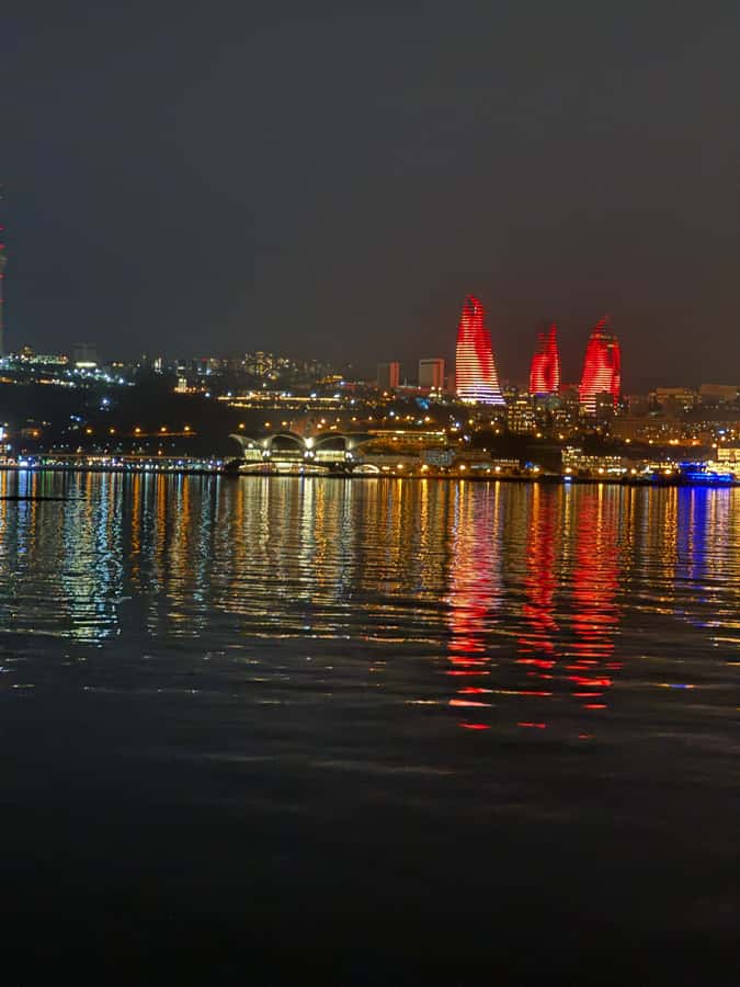 Baku: Caspian Sea Boat Tour with City Skyline Views - Boarding the boat and choosing your seat