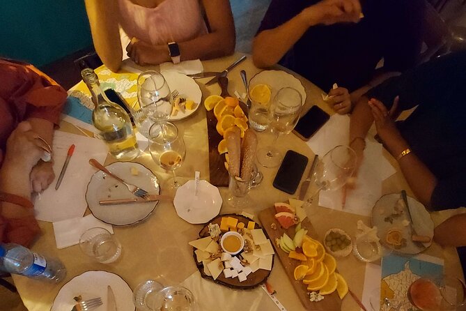 Baku City Guided Wine Tour (snacks included) - Cheese, bread, and the full snack spread