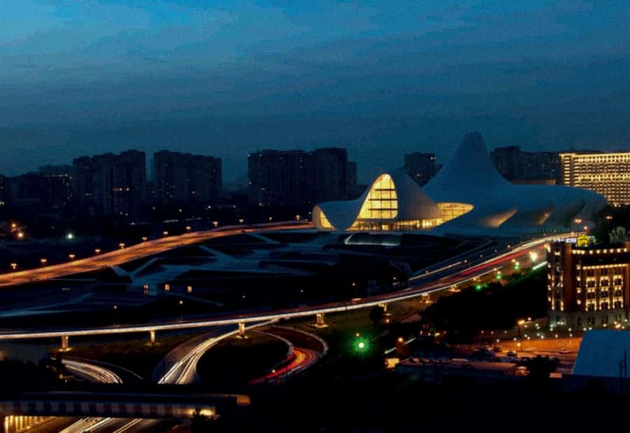 Baku City Night Tour - Little Venice on Baku Boulevard