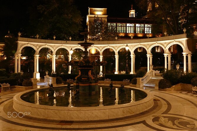 Baku City Sights Guided Night Walking Tour with Funicular - A long finish through central Baku