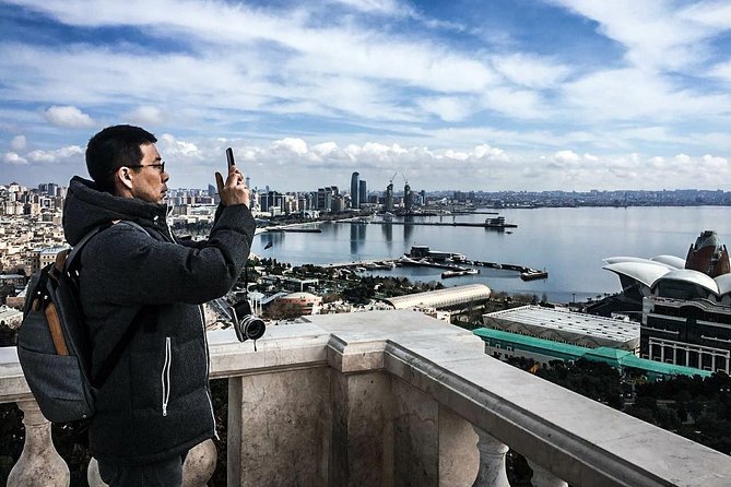 Baku City Tour and Old town without transportation service - Flame Towers and Highland Park Views