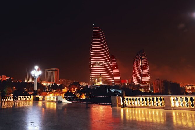 Baku City Tour by Car - The miniature books and the Philharmonic Hall