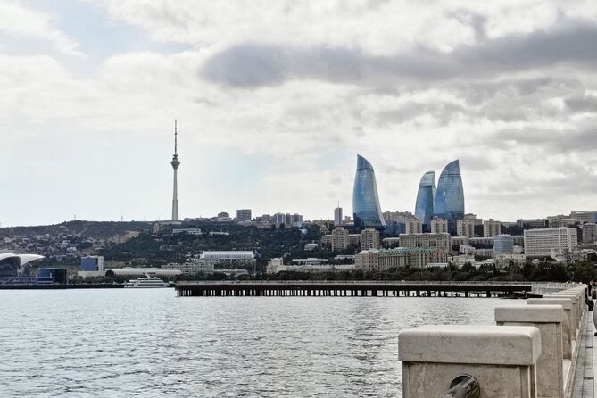 Baku City Tour with Heritage Tours / All Entrance Fees Inc - Caspian views from the Baku Ferris Wheel