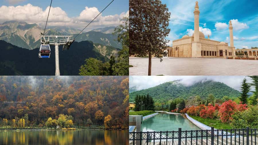 Baku-Gabala-Shamakhi-Tufandag -Nohur lake - Lavender fields - Shamakhi Juma Mosque and a slice of Azerbaijan’s past