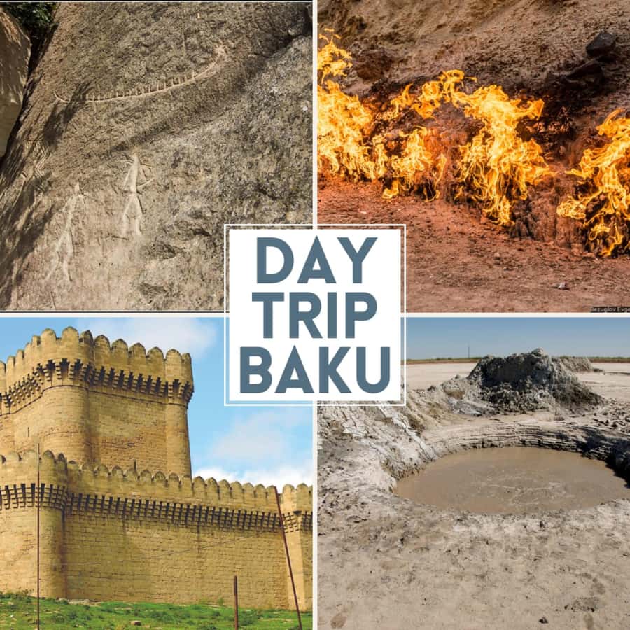Baku: Gobustan & Absheron Trip - Crossing the rough ground to the mud volcanoes