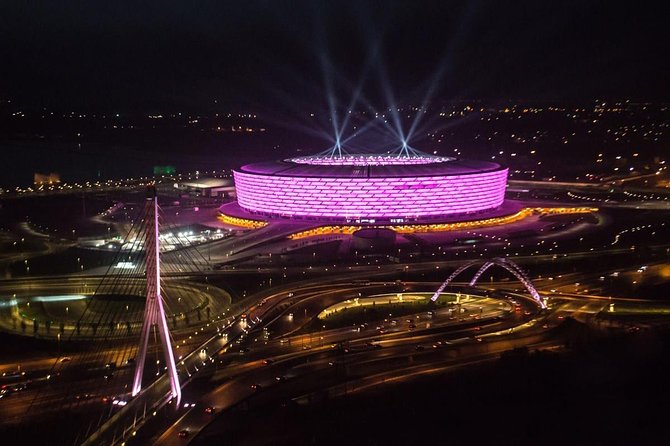 Baku Lights: the Night Tour illuminated by Baku lights - Highland Park delivers the best view
