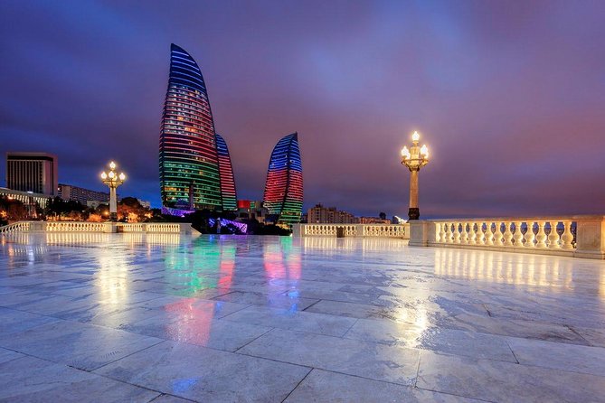 Baku Night City Tour - Highland Park gives you the clearest first look