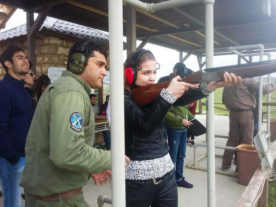 Baku: Shooting and Wine Combination Tour - Flying targets first, fixed targets after