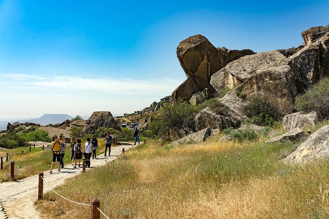 Discover Gobustan and Absheron History, Mud Volcanoes and Nature - Yanar Dag makes the Land of Fire literal