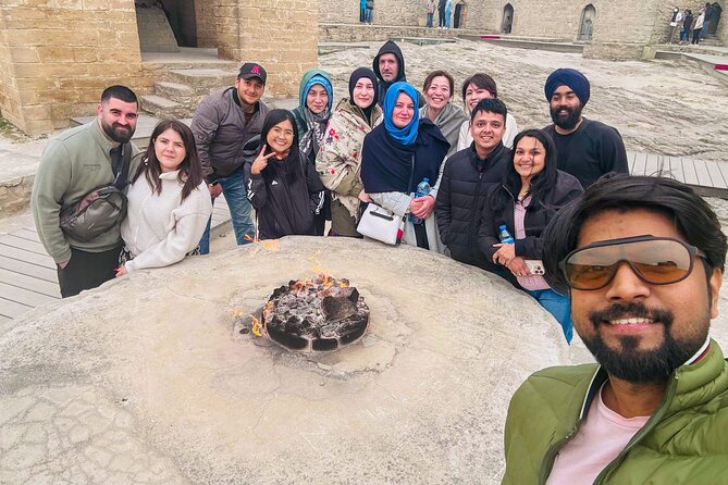 Discover Gobustan and Absheron History, Mud Volcanoes and Nature - Bibi-Heybat Mosque begins the day by the Caspian Sea