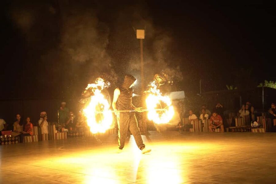 Dubai: Desert Safari, Camel Ride, Quad Bike & BBQ Dinner - Sandboarding for an easy burst of adrenaline