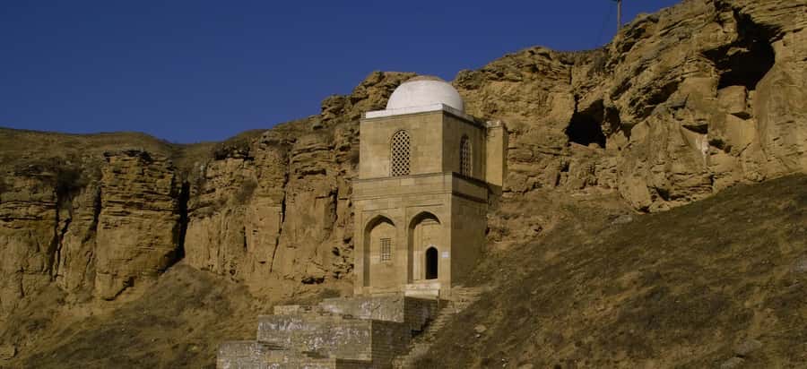 From Baku: Shamakhi City and Alpaca Farm Tour - The Diribaba Mausoleum and Shamakhy’s older story