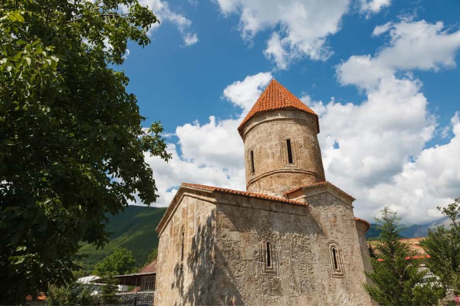 Full day Tour to Sheki: 4 regions of Azerbaijan in 1 day - The Sheki Khan Palace rewards the long ride