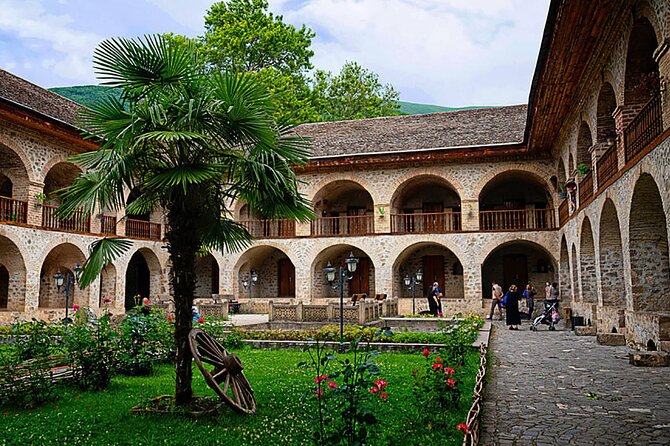 Gabala-Sheki Tour 2 Days, 1 Night (All Inclusive) - Lunch among Goychay’s pomegranate orchards