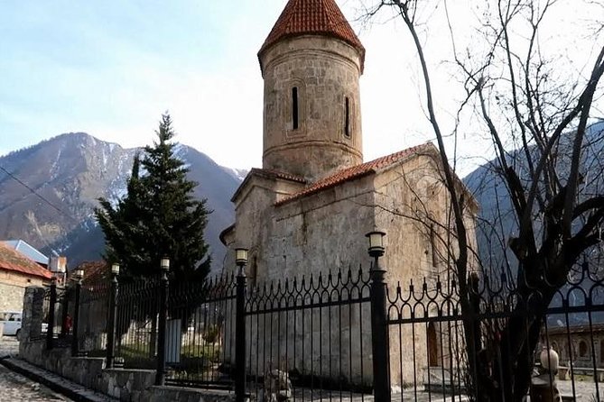 Gabala-Sheki Tour 2 Days, 1 Night (All Inclusive) - Seven Beauties Waterfall and the wooden stair climb