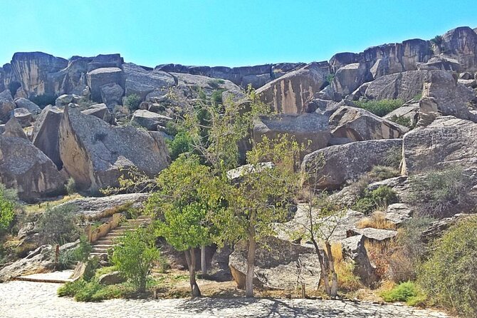 Gobustan and Absheron Tour with Guide - Gobustan rock art puts human stories into stone