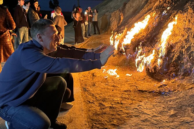 Gobustan & Mud, Fire Temple, Burning Mountain (Group & Private) - Yanardag, the Burning Mountain in thirty minutes