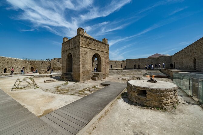 Gobustan & Mud, Fire Temple, Burning Mountain (Group & Private) - The Heydar Aliyev Center photo stop