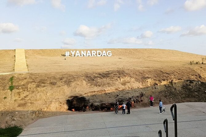 Gobustan-Mud Volcan-Fire Temple and Mountain Tour/Entrance inc - Mud volcanoes and the rough road out