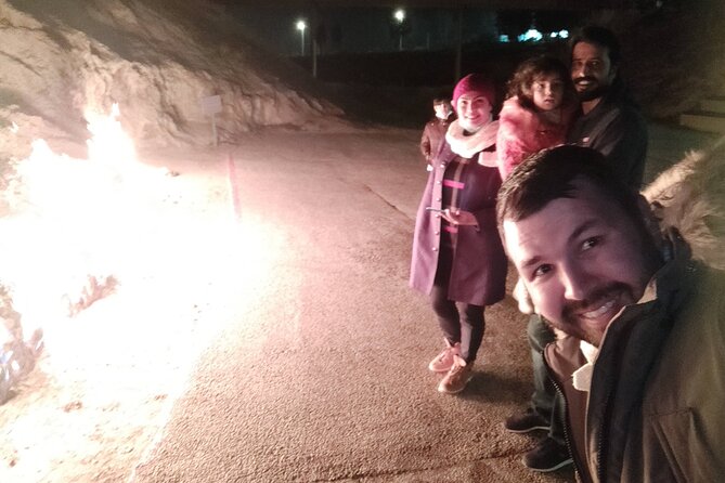 Gobustan, Mud Volcano, Burning Mountain and Fire Temple Tour - Bibi-Heybat Mosque beside the Caspian Sea