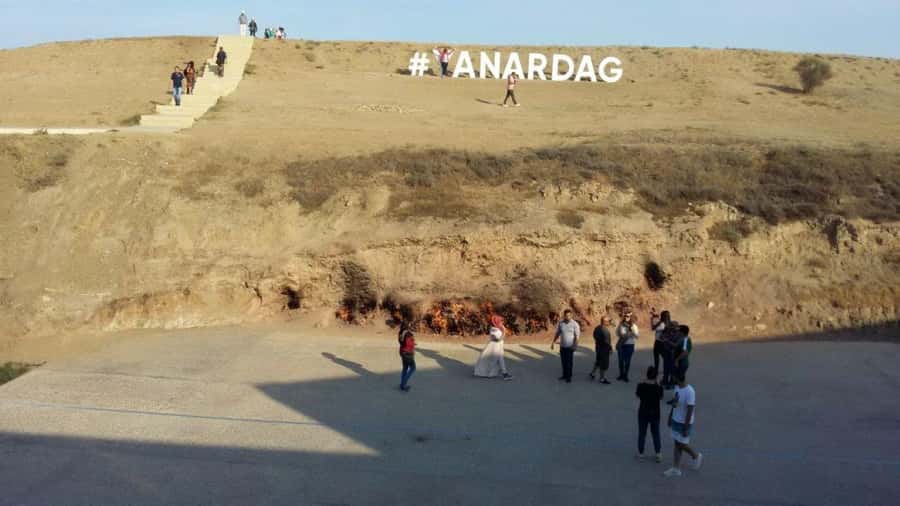 Gobustan, Mud Volcanoes, Fire Temple and Fire Mountain Tour - Starting in central Baku