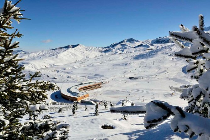 Guba-Shahdag-Candy Cane Mountains Tour/ Entrance Included - Candy Cane Mountain’s red and white rock bands