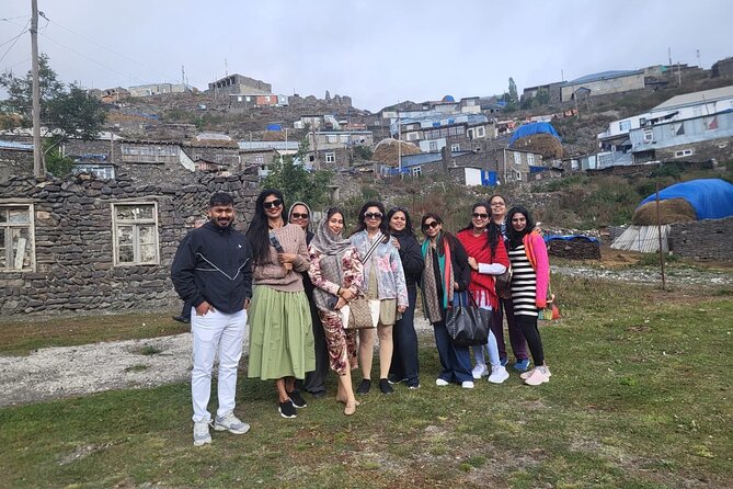 Khinalig tour - the highness mountain village of Azerbaijan - Beshbarmaq Mountain and the road north