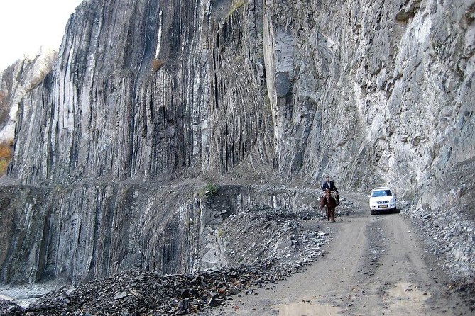 Lahij - village of masters - The mountain road from Baku to Lahij