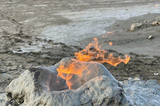 Qobustan rock arts, Mud Volcanoes, Fire temple Ateshgah, Yanardag - Why this tour makes sense on a short Baku visit