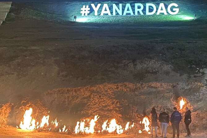 Qobustan rock arts, Mud Volcanoes, Fire temple Ateshgah, Yanardag - Mud volcanoes in a country built on underground pressure