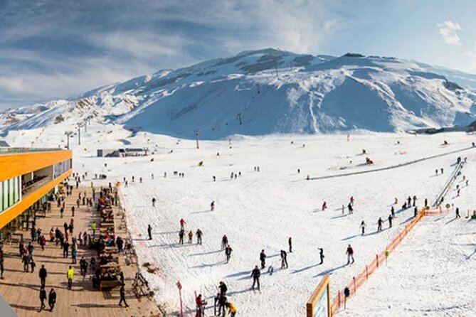 Shahdag Sightseeing and Candy Cane mountain Group Tour - The road north from Baku
