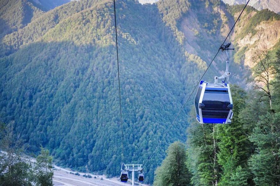 Shamakhi and Gabala Shared Tour - Gabala Tufandag and the cost of mountain fun