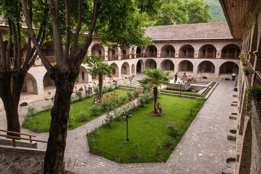 Sheki group Tour from Baku with guide - Inside Sheki’s old Karvansaray