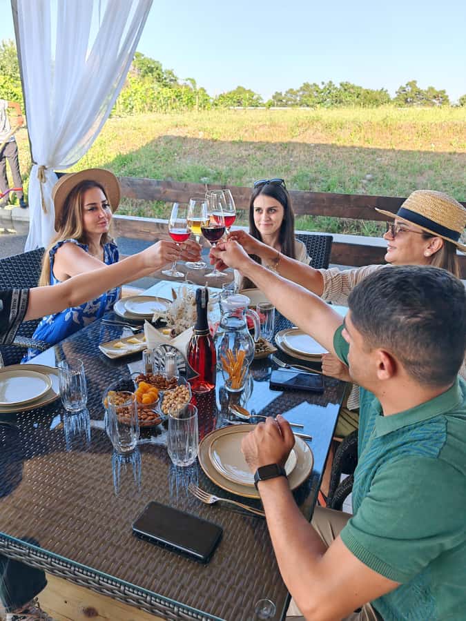 Sparkling Wine tour Sheki with All meals included - The evening wine house tasting