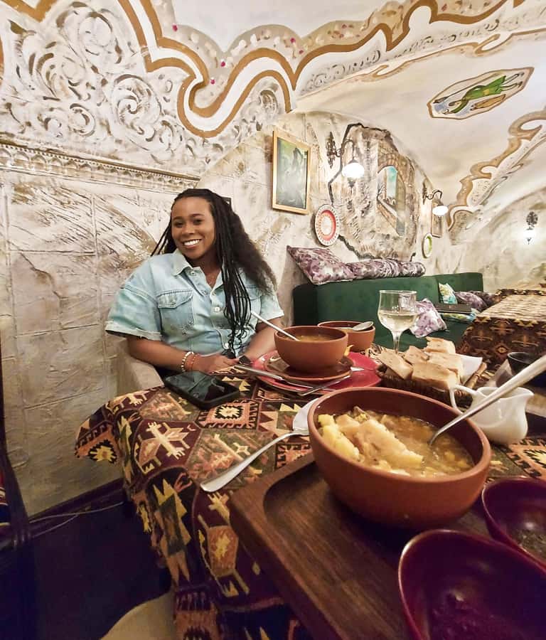 Taste of Azerbaijan: Cuisine Tour with Snacks and Dinner - Gutab in the narrow lanes of Icherisheher