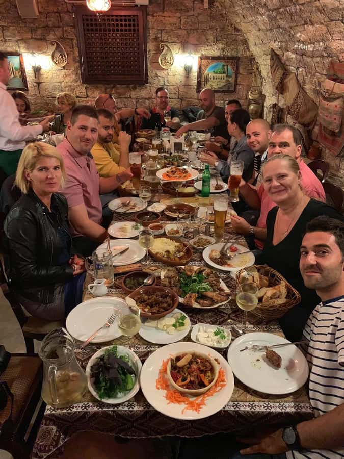 Taste of Azerbaijan: Cuisine Tour with Snacks and Dinner - Tea, murabba, and baklava on Baku Boulevard