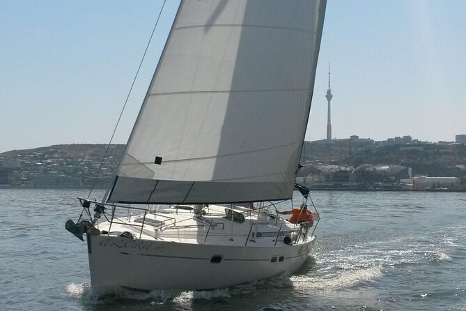 Yacht Charter in Baku - The Yacht Ride Toward Nargin Island